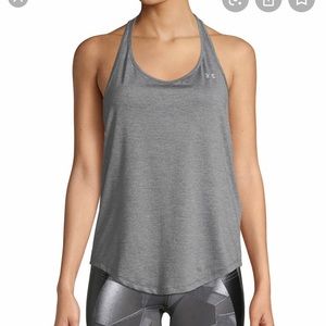 Under Armour heatgear racer back mesh tank